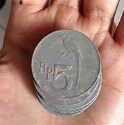 Uang Koin 5 Rupiah 1970